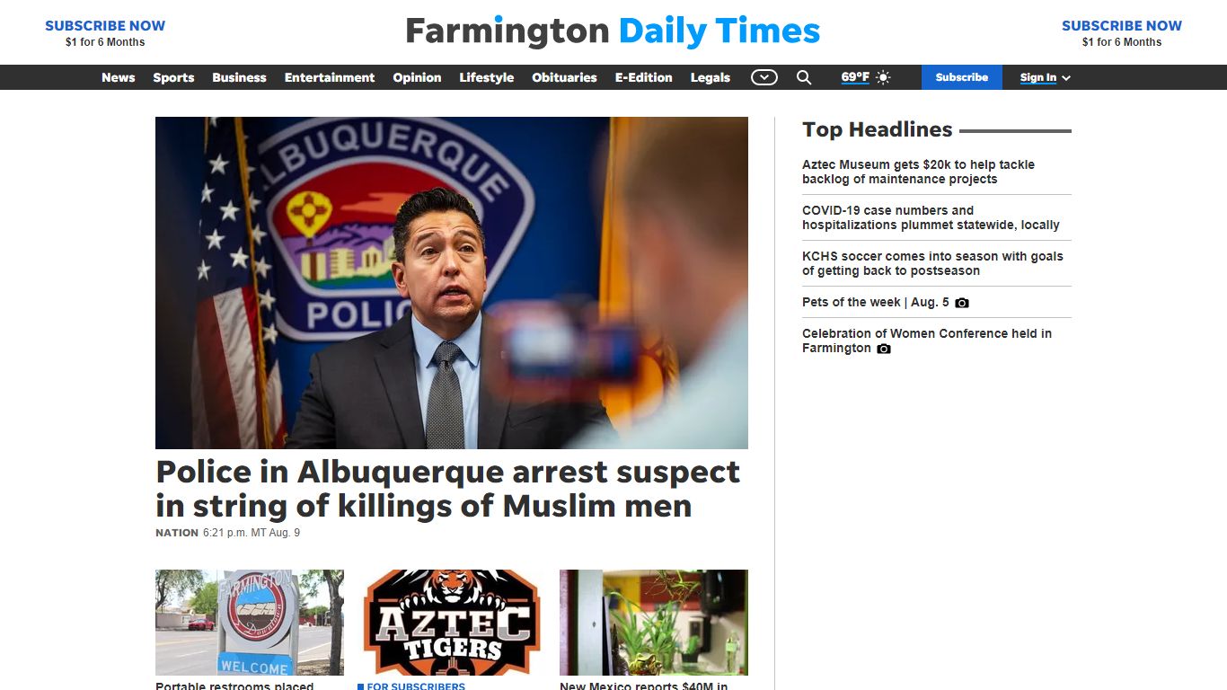 Farmington Daily Times: Breaking news, Sports, Business ...